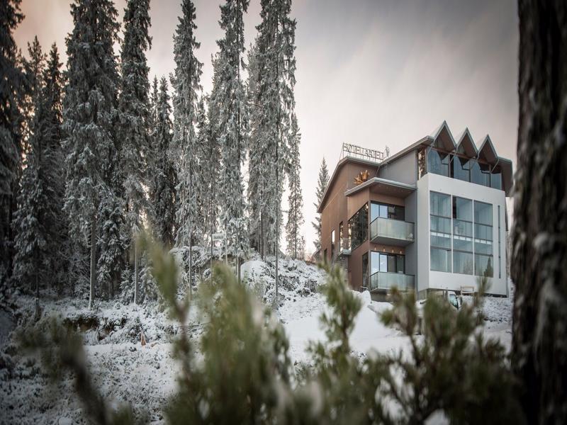 Hotel Aateli Hillside Vuokatti Dış mekan fotoğraf