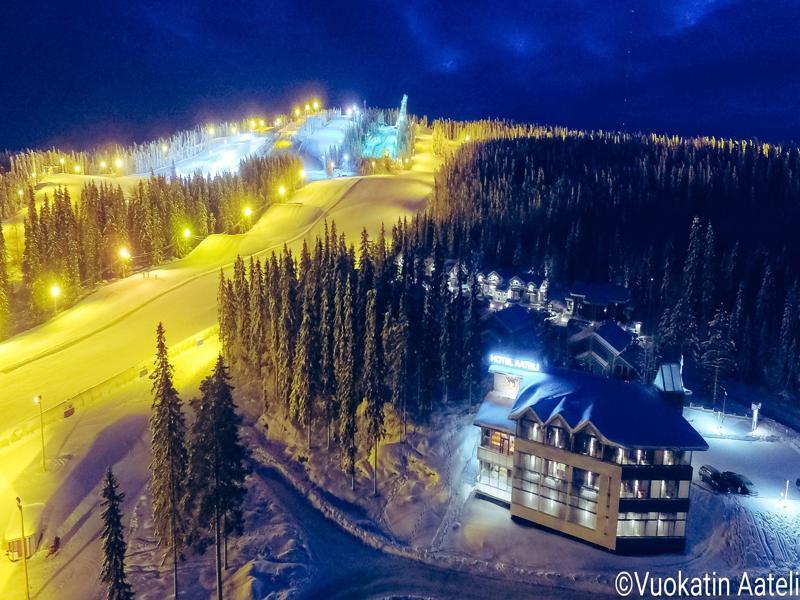 Hotel Aateli Hillside Vuokatti Dış mekan fotoğraf