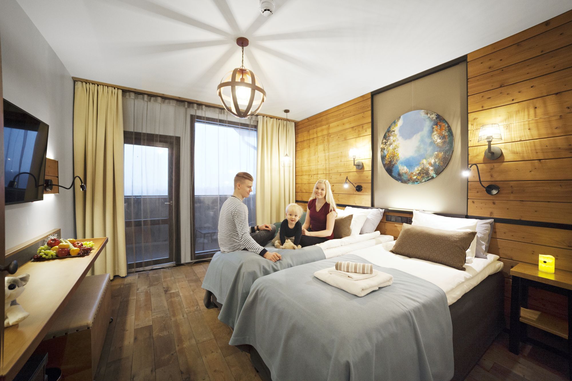 Hotel Aateli Hillside Vuokatti Dış mekan fotoğraf