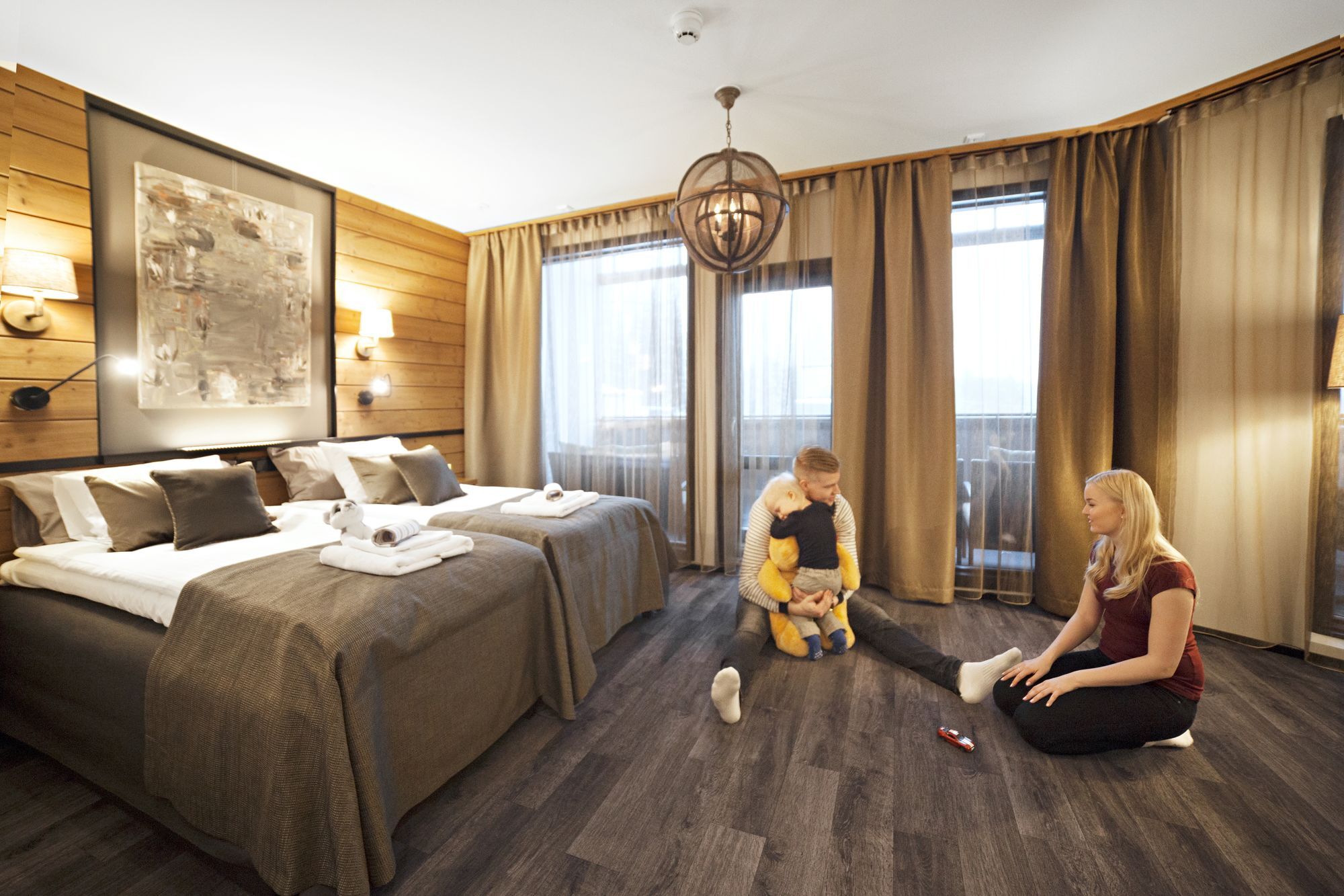 Hotel Aateli Hillside Vuokatti Dış mekan fotoğraf